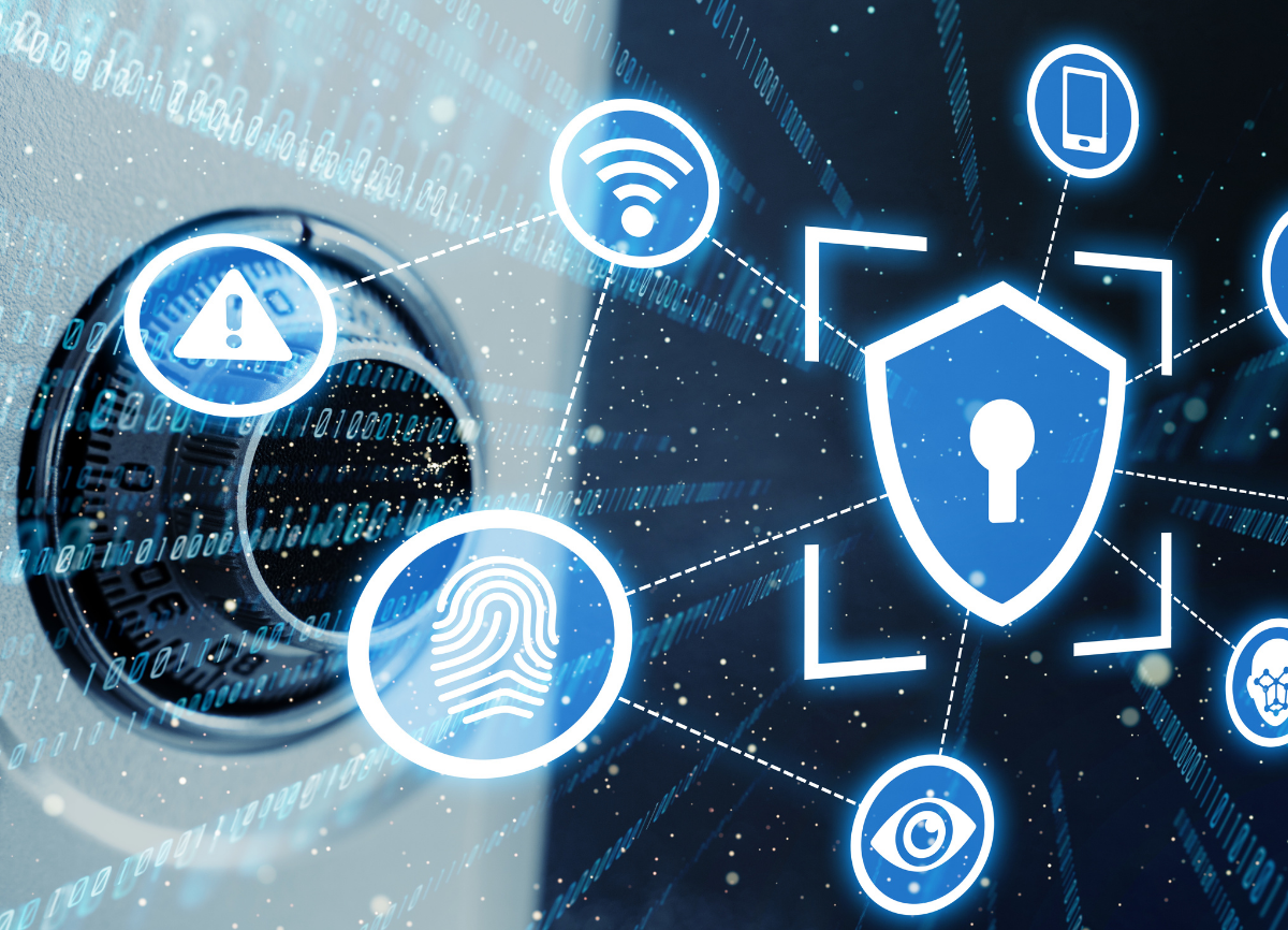 câmeras, cadeados, segurança, biometria
